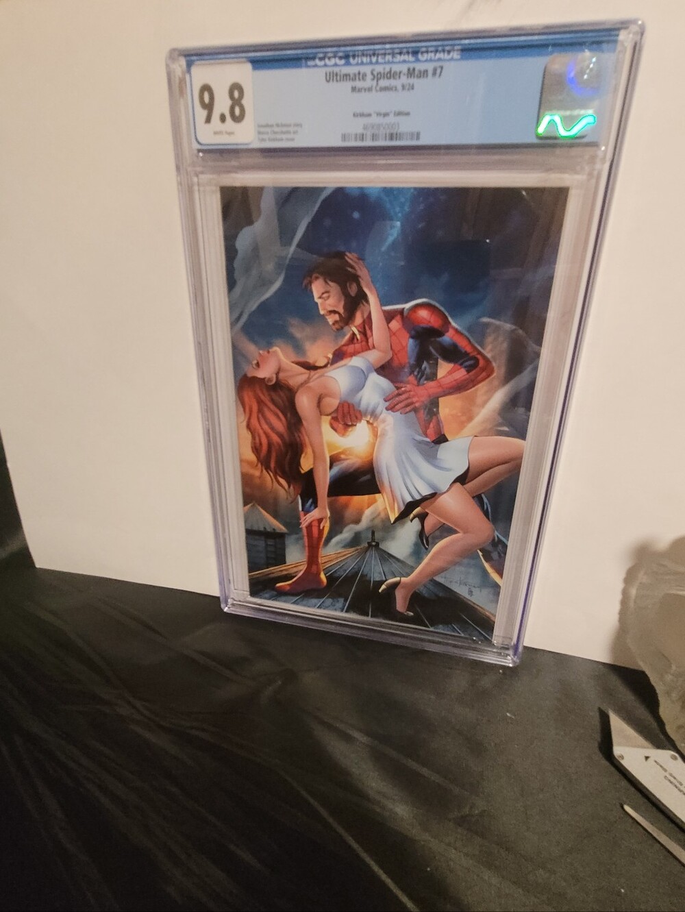 Mavel Comics UltimateSpider Man & Mary Jane #7 cgc 9.8 Kirkham "Virgin" Edition